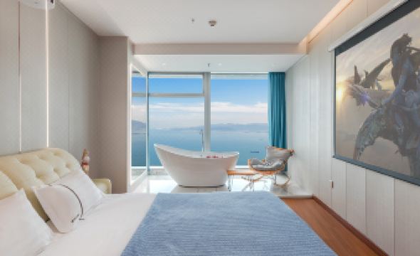 Xiamen Blue Shark Sea View Hotel Apartment (Shimao Twin Towers Branch)