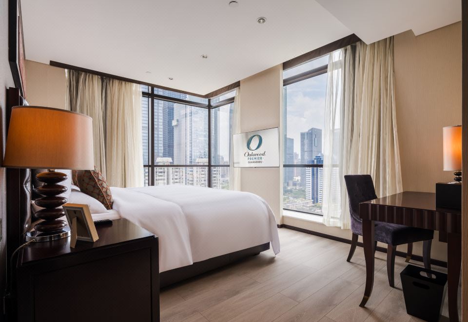 오크우드 프리미어 광저우의 세련된 인테리어