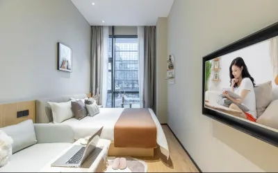 CJIA Premium Apartment (Shanghai Linkong Huiju Songhong Road Subway Station) Hôtels à : 