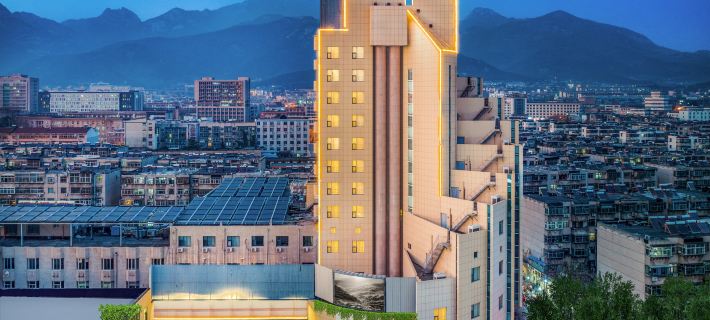 Tai'an Taishan Tianwai Village Yinju X Hotel Ξενοδοχεία στην πόλη Ταΐαν