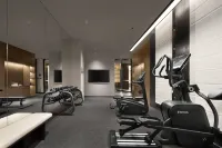 Yixing Longbei Mountain Forest Park Jiubin Avenue Atour Hotel - Gym