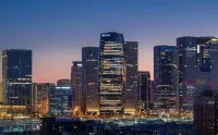 Dequan M International Hotel (Beijing West Railway Station Lize Business District Branch) - カップル