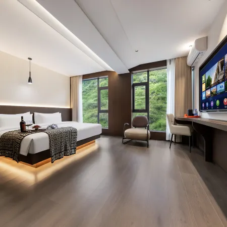 Mount Siguniang · Riverside Mountain Residence Hotel (Changping Valley Scenic Area) Hotéis em Condado de Xiaojin