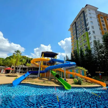 Melaka Town Area Top 1 Family Lovers Water Themepark Suites by GGM