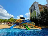 Melaka Town Area Top 1 Family Lovers Water Themepark Suites by GGM - ที่มีสระว่ายน้ำ