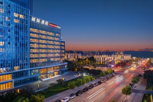 Dalian Donggang Seaview Intercity Hotel - Balkon
