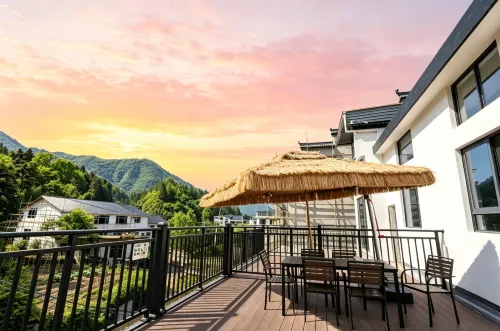 Riverside Minyuan · Serenity Xishanju Mountain Lodge (Guniujiang Scenic Area) - Balkon