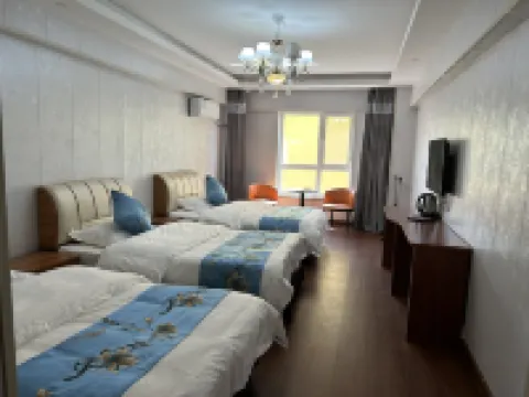 滿洲里湖畔豪生賓館（中蘇步行街滿洲里站店） 北湖公園附近的飯店