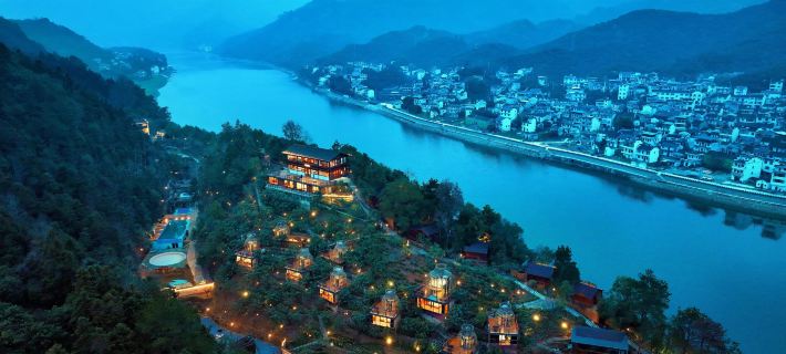 JiangShen Grass Pavilion Hoteles en Shexian