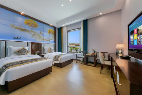Lushuiwan Resort Hotel (Zhangye National Wetland Park Branch) - صديق للحيوانات الاليفة