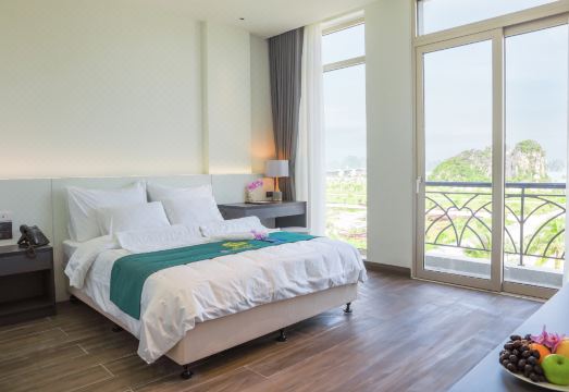 아오 티엔 하버 부티크 호텔의 객실 내부