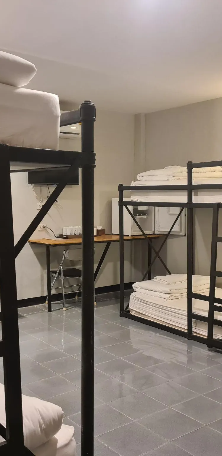ห้องครอบครัวสำหรับ 6 ท่านและห้องน้ำส่วนตัว