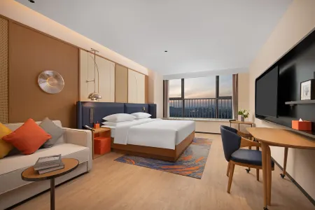 Hefei South Station Fengyue Holiday Hotel Отели рядом с достопримечательностью «Mingjiao Temple»