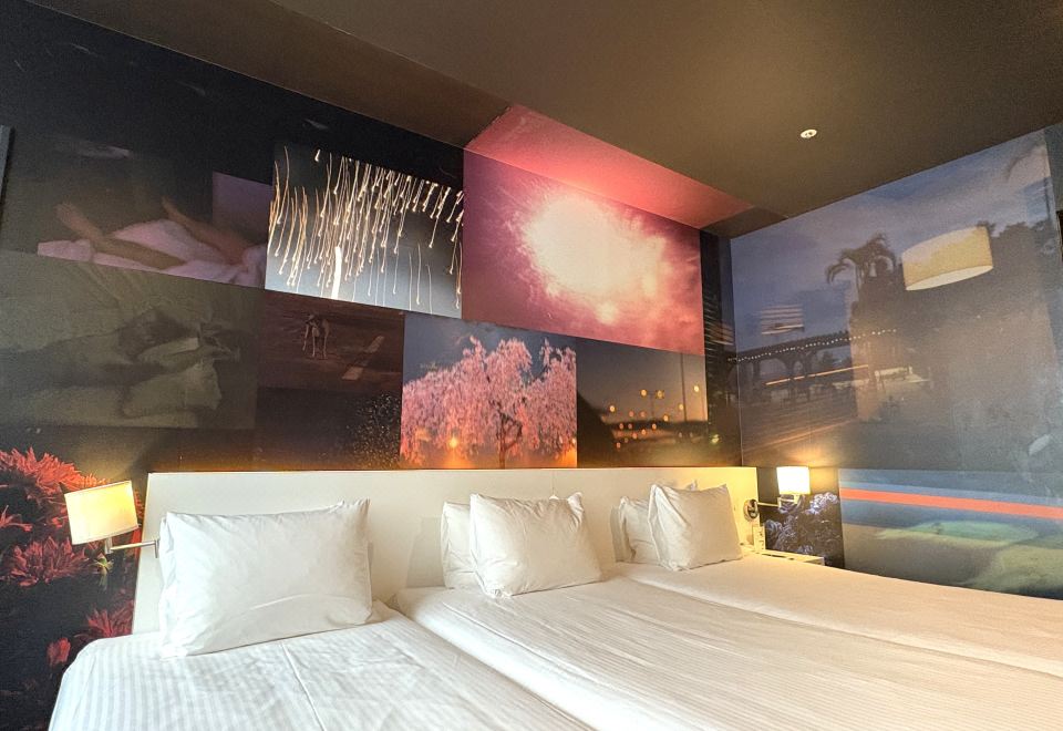 호텔 아트 스테이 나하 고쿠사이도리 객실 내부