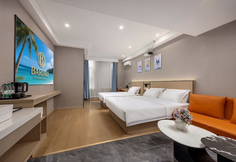 [발리 아일랜드 인터내셔널 호텔의 깔끔한 로비 이미지]