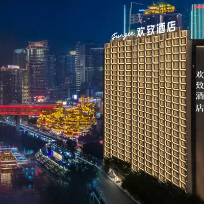 FUNGEE River View Hotel (Hongya Cave, Jiefangbei Pedestrian Street, Chongqing) Hotels near Linjiangmen Metro Station