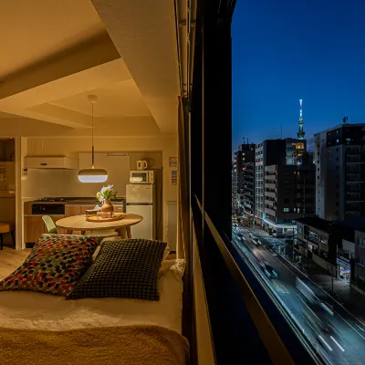Mi-Hotel Kameido Отели рядом с достопримечательностью «Станция Kameido»