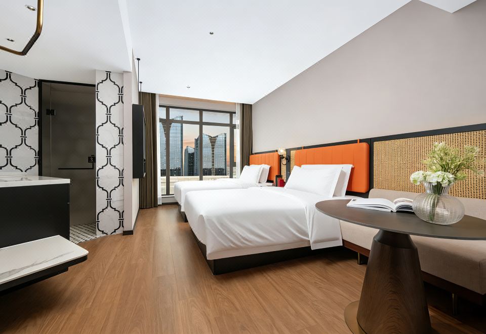 이우 호텔 객실 인테리어