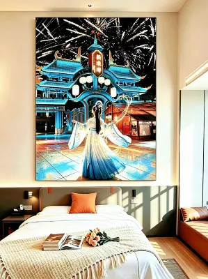 臻庭軒｜Designer影音民宿（臨沂燈火蘭山新琅琊景區店）