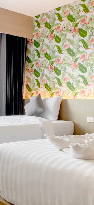 ห้องแฟมิลี่ เตียงเดี่ยว 2 เตียง