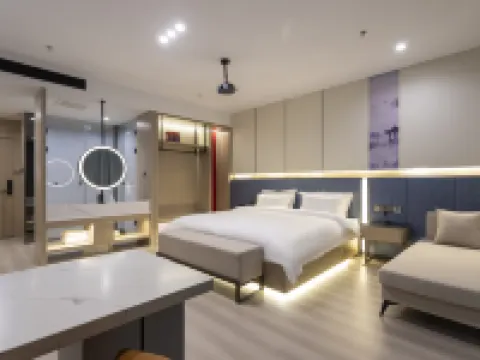 Huaji Wenyue Hotel (Weifang Minzhu Street North High-speed Railway Station) Hoteles en Weifang