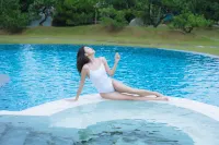 Tiffin Moganshan Su-style garden private soup medicine bath hot spring villa - プライペートプール
