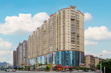 Borrman Hotel (Hechi Zhijiao Zhongxin Zhuangyuandian) Отели рядом со станцией Jinchengjiang Raliway Station
