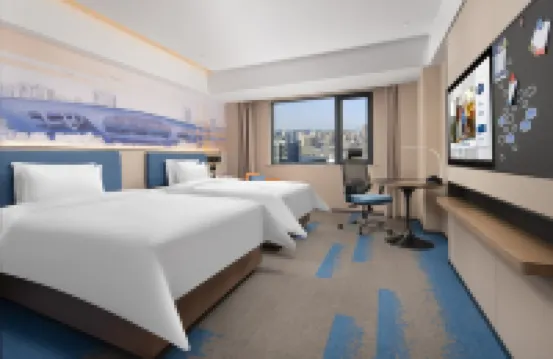 杭州東站希爾頓歡朋飯店 杭州東站附近的飯店