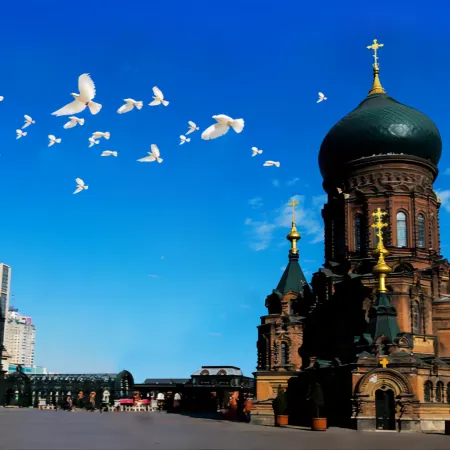 DeRUCCI Health Sleep River View Hotel(Harbin Central Street · St. Sophia Cathedral Branch)