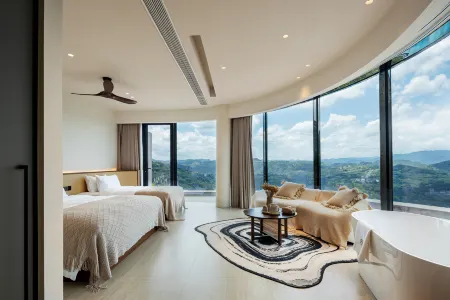 Xinchang Mountain Letter · Cliff Restaurant Homestay Отели рядом с достопримечательностью «Zuoyucun»