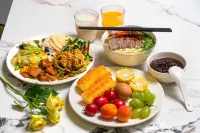 Holiday hotel Qiyunju(Lanzhou Zhongchuan International Airport Branch ) - breakfast