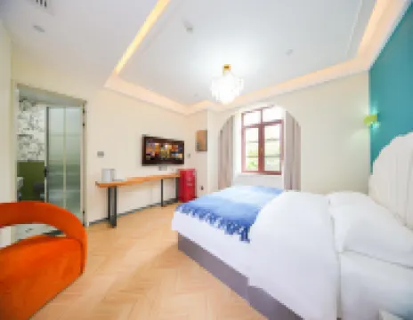 Sanke Bieyuan Homestay (Qingdao Railway Station Catholic Church Branch) - Kæledyr tilladt