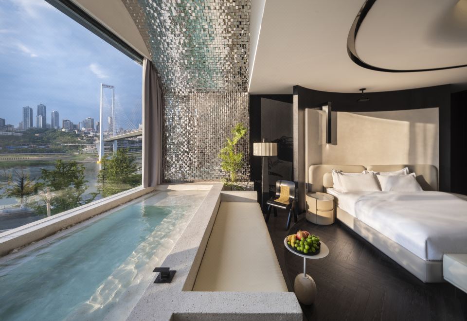 욜로 프라이빗 수프 온천 호텔 내부