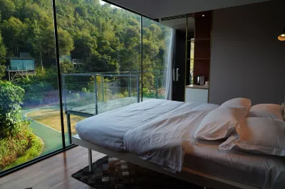 메이저우 옌산후 국제 정원 리조트 단지 인나산(링광사) 주변 호텔