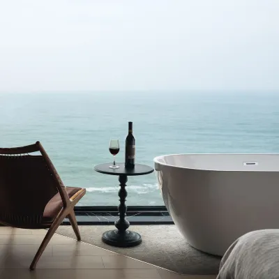 Qingdao Yinlan Sanzhai Homestay (Diaolongzui Branch, Lushan Scenic Area) Hotel berhampiran Gunung Lao