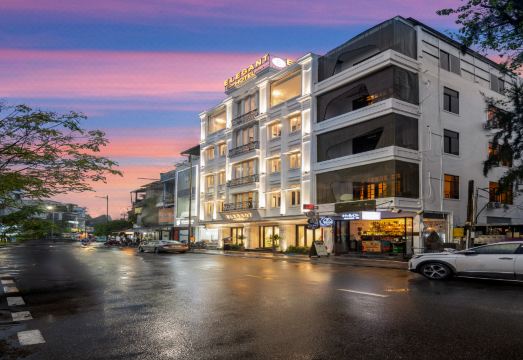 후에 관광 지도