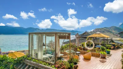 Lugu Lake Cloud - Sea Stacked Courtyard 다주 터미널 주변 호텔