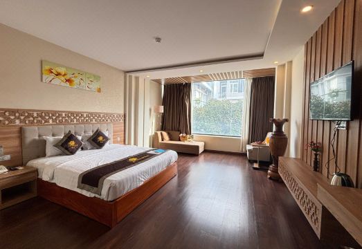 센 방 호텔 침구