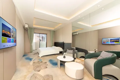 Yinchuan Jingshang Lanxuan Hotel (Lanshan Park Yuecaicheng) - Apartments