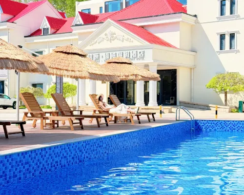 Houhai Resort Hotel (Beidaihe Laohushi Sea Park Branch) Hoteles en Qinhuangdao