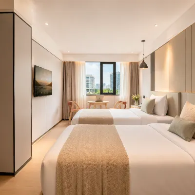 Mumianwan Fuhua Audio-Visual Hotel (Luohu Yitian Holiday Plaza Huangbeiling Metro Station Branch) Hotel dekat Pos Pemeriksaan Liantang