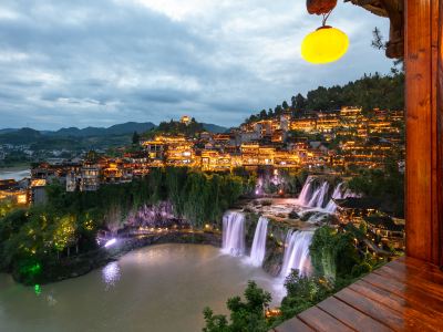 Tuwang Palace · Eight Halls, Furong Town (Waterfall View, Core Scenic Area)