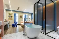 鹿隠程錦リゾート民宿（黄山景勝地湯口南大門乗り換えセンター） 松鼠跳天都周辺のホテル