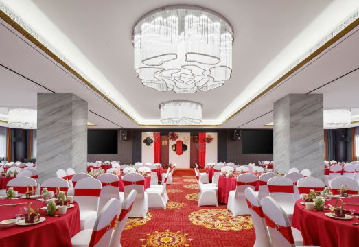 시안 호텔 객실 내부