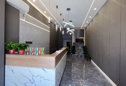 호텔 인근 대학가 야경