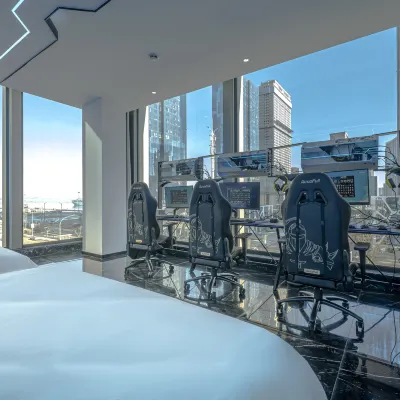 Star Leap E-Sports Hotel Отели рядом с достопримечательностью «Далянь Харбор»