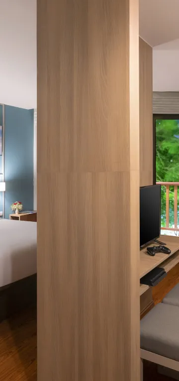 ห้องแฟมิลี่ 1 เตียงคู่ และ 1 เตียง2ชั้น