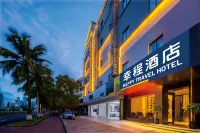 Happy Travel Hotel (Haikou MOVA Commercial square Duty Free) Hotels near HaiNanSheng KeJi HuoDong ZhongXin