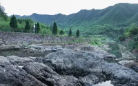 Yunqiyu Residence has a Starry Sky Pool Designer, Meishu (Anji Longwangshan Canyon Drifting Shop)