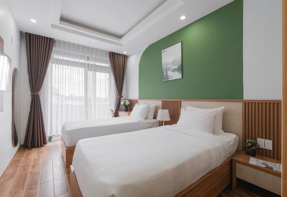 네이처 호텔 남 키 코이 응이어의 조식 공간